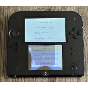 Nintendo 2DS FTR-001 Black/Blue Handheld Console
